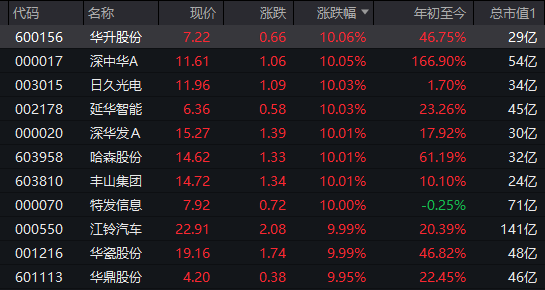 “华字辈”大涨!最牛斩获10连板